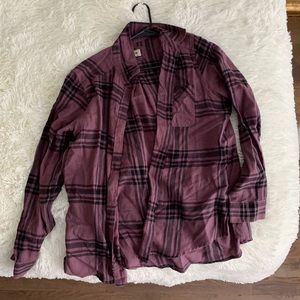 Plaid Flannel Shirt